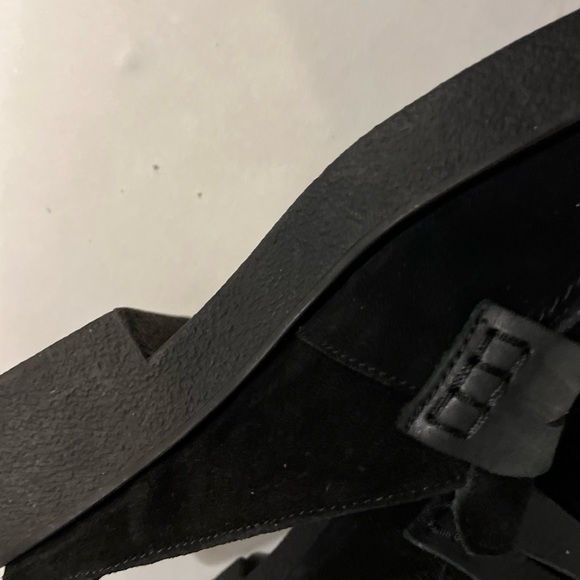 Free People black suede mule/loafer shoe size 9. - Picture 6 of 9